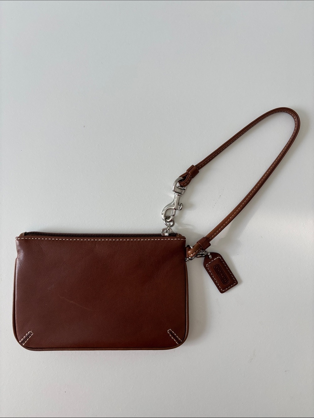 COACH leather wristlet - Picture 4 of 7